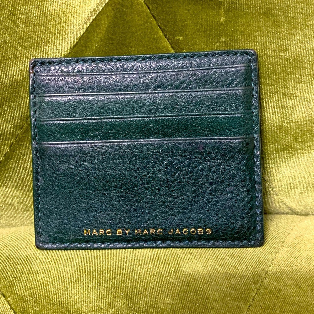 Marc by Marc Jacobs card holder green
